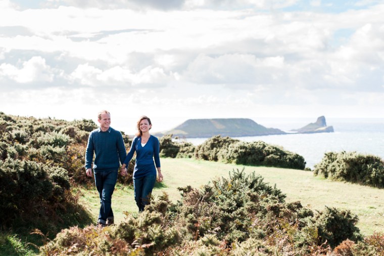 Wales Rhossili Bay Engagement Photographer-23