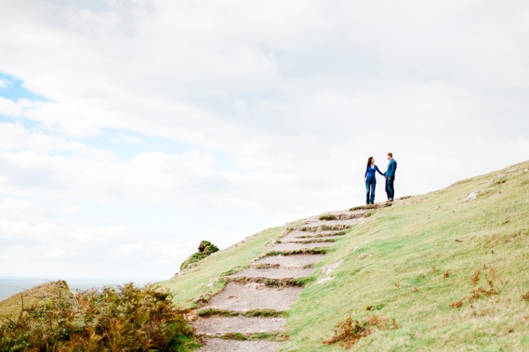 Wales Rhossili Bay Engagement Photographer-56