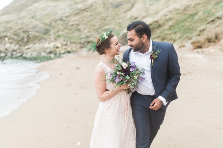 Annie Crossman Photography Lulworth Cove Durdle Door Dorset Engagement Shoot-009