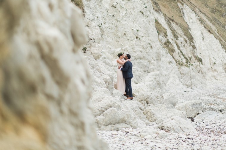 Annie Crossman Photography Lulworth Cove Durdle Door Dorset Engagement Shoot-061