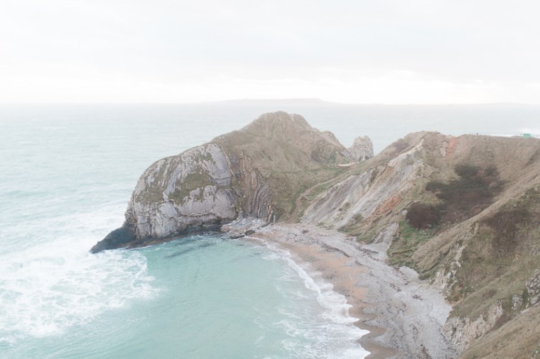 Annie Crossman Photography Lulworth Cove Durdle Door Dorset Engagement Shoot-099
