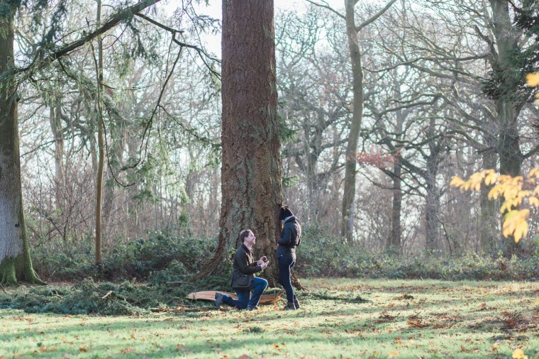 Westonbirt Arboretum Proposal Engagement Photos Bristol Annie Crossman Photography-011